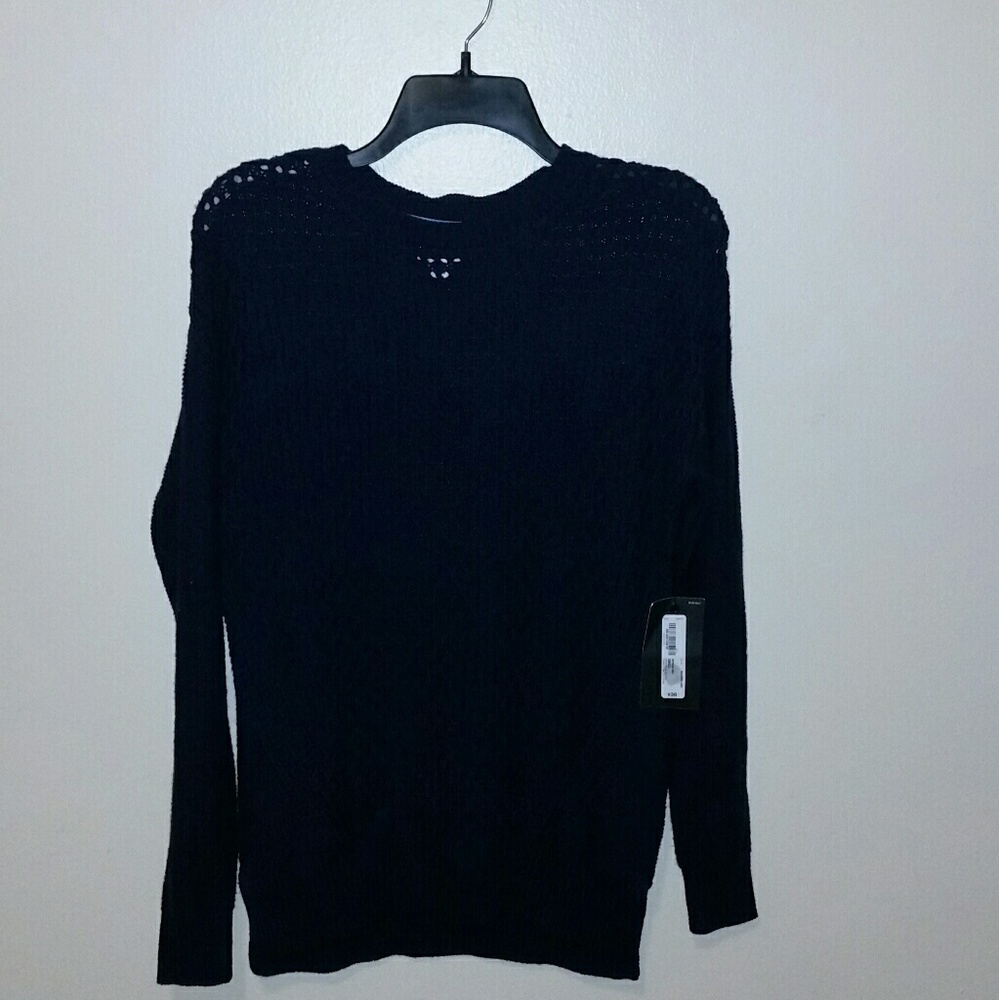 Stylus Knitted  Navy Sweater